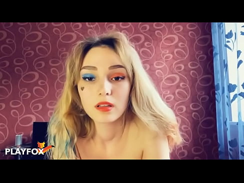 ❤️ Errealitate birtualeko betaurreko magikoek Harley Quinnekin sexua eman zidaten Porno ederra gugan ❌️❤
